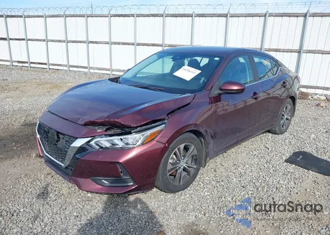 2021 Nissan Sentra Sv Xtronic Cvt из США, поврежденный, VIN 3N1AB8CV5MY326542